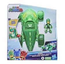Pj Masks Gekko con Veicolo Luminoso F2137