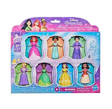 Disney Princess Set 7 Mini Bambole 21Pz F1541