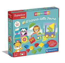 Sapientino Baby Montessori Trenino delle Forme 16414