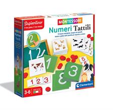Gioco Montessori Numeri Tattili 16361
