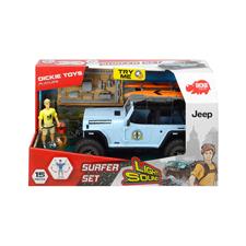 Dickie Jeep Surfer Set con Luci e Suoni 203834001