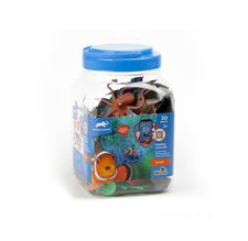 Animali Planet Fustino Cubo Oceano 30pz D6602