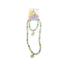 Precius Gioielli Pastel Unicorn Collana Bracciale e Anello 25122
