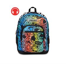 Zaino Seven Freethink con Cuffia Gaming Fluo Stamp 200102389899