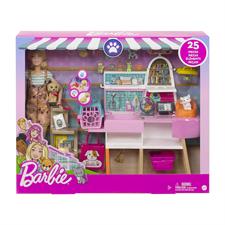 Barbie Pet Store Playset con Bambola GRG90