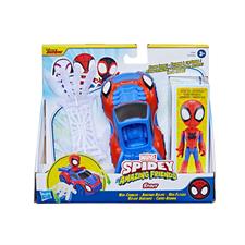 Spidey Amazing Veicolo con Personaggio Spidey Web F7454