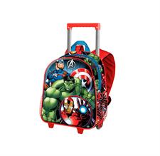 Zaino Trolley 3D Piccolo Avengers Super 05684
