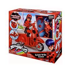 Miraculous Scooter Trasformabile con Bambola T07637