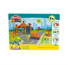 Playdoh Bloks Stazione dei Pompieri 64pz. PLD07000