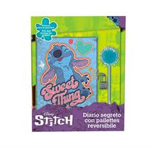 Stitch Playset Diario con Penna Pailettes LST0825