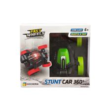 Fast Wheels Stunt Cars 360° R/c 2Colori GGI220235