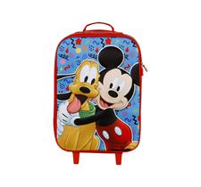 Valigia Trolley Soft 3D Topolino 06530